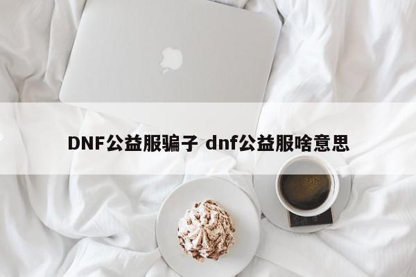 DNF公益服骗子 dnf公益服啥意思